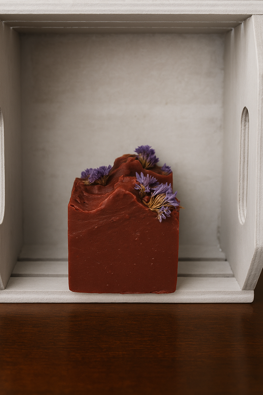 🧼 Red Clay Bar Soap – Detox & Nourish Naturally