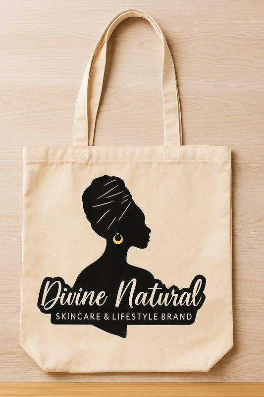 Divine Natural Tote Bag