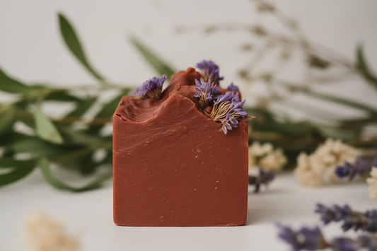 🧼 Red Clay Bar Soap – Detox & Nourish Naturally