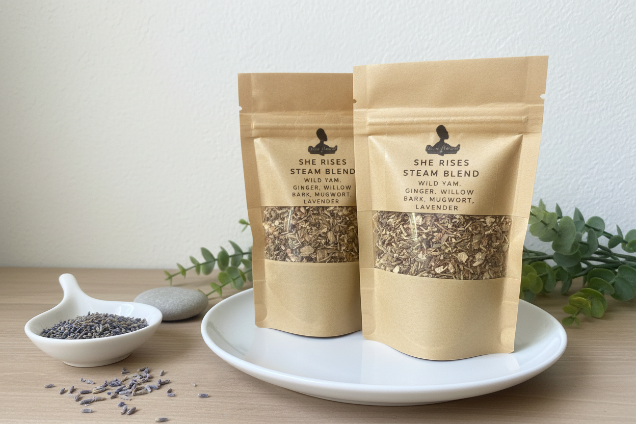 👑 Royal Relief Herbal Steam Blend