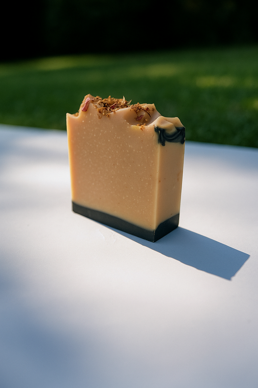 Obsidian Pink Rose Clay Bar