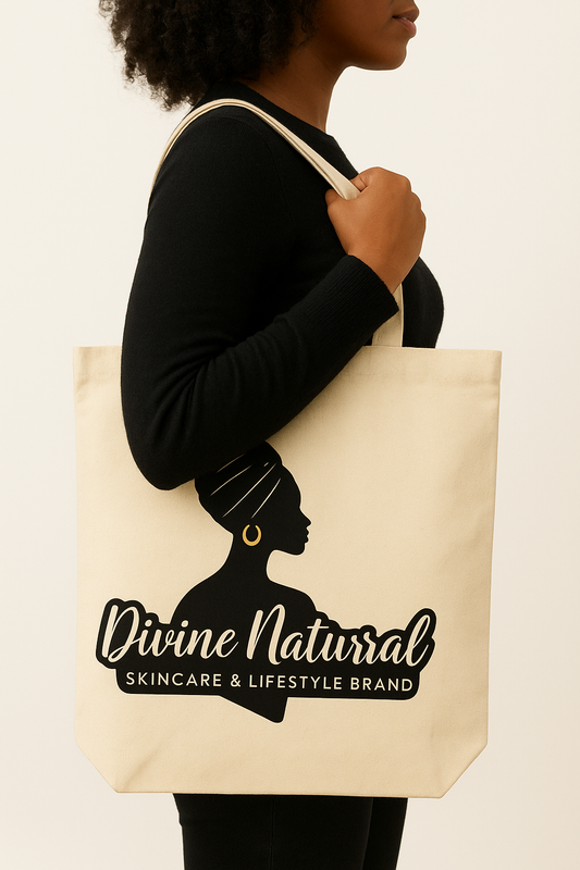 Divine Natural Tote Bag